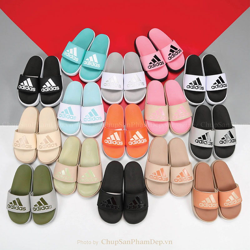 Dép Adidas Đế Màu 4 Phân Siêu Hot