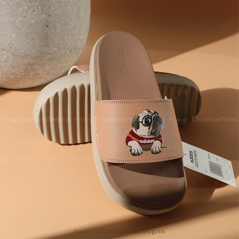 Dép Adidas Dog Puggy Đáng Yêu