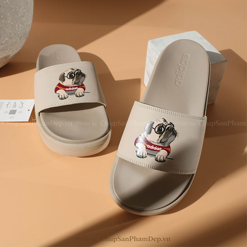 Dép Adidas Dog Puggy Đáng Yêu