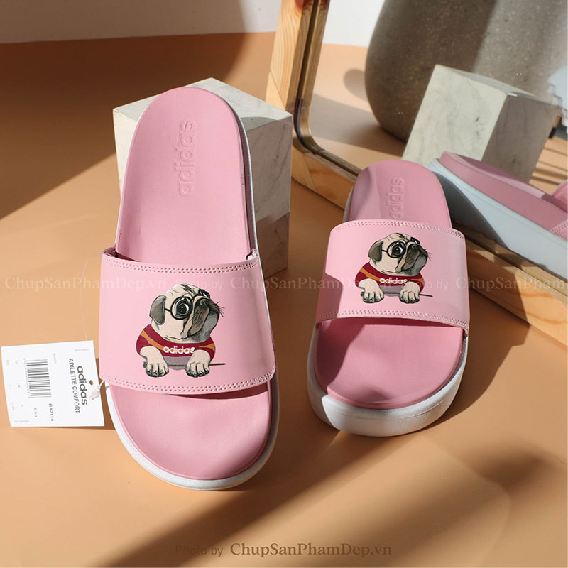 Dép Adidas Dog Puggy Đáng Yêu