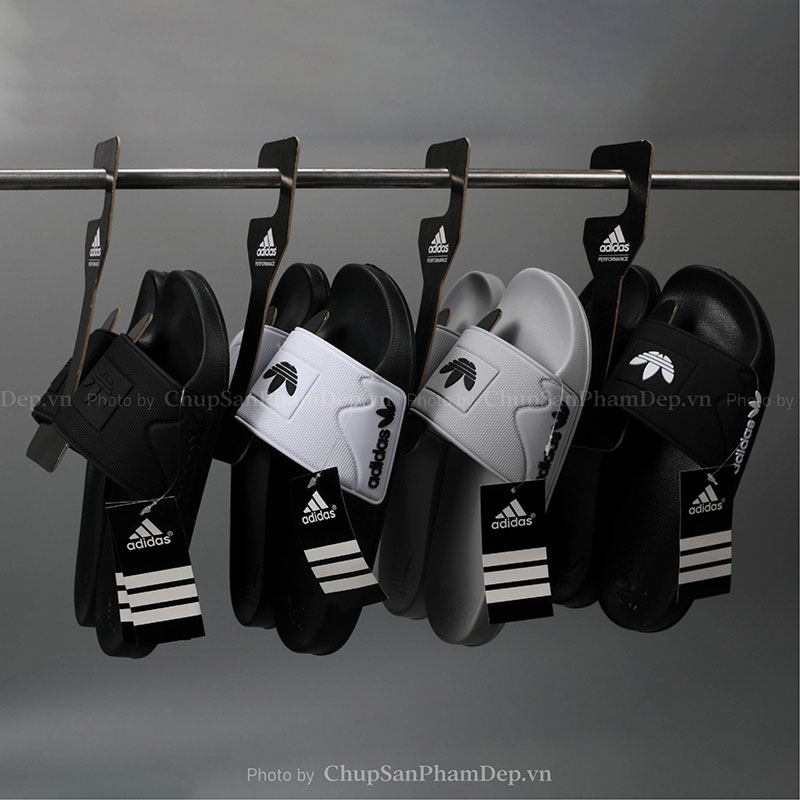 Dép Adidas Họa Tiết Gợn Sóng Thiết Kế Cao Cấp