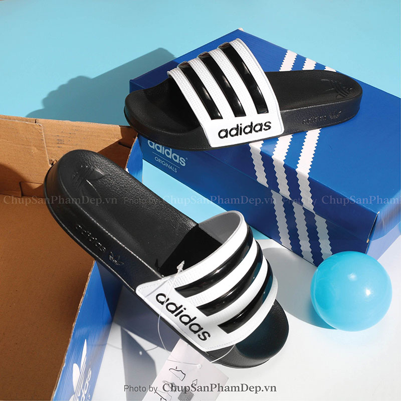 Dép Adidas Sọc Phối Màu Năng Động Trẻ Trung