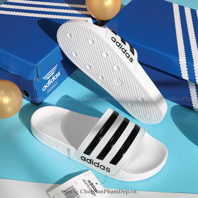 Dép Adidas Sọc Phối Màu Năng Động Trẻ Trung