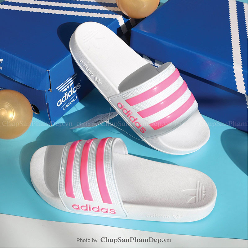 Dép Adidas Sọc Phối Màu Năng Động Trẻ Trung