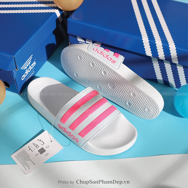 Dép Adidas Sọc Phối Màu Năng Động Trẻ Trung