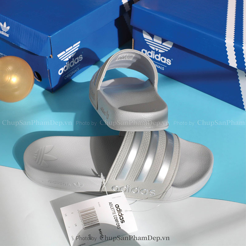 Dép Adidas Sọc Phối Màu Năng Động Trẻ Trung