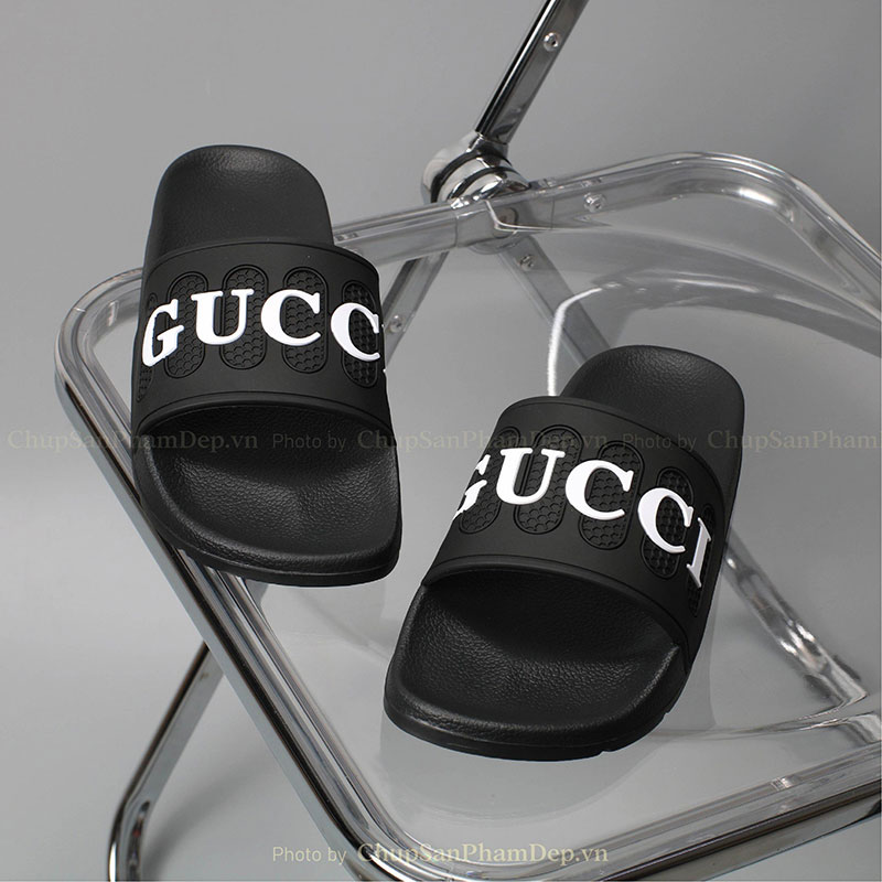 Dép Chữ Gucci Cao Cấp Sang Trọng