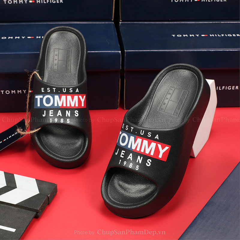 Dép Đúc Tommy 5 Cm Jeans Cao Cấp