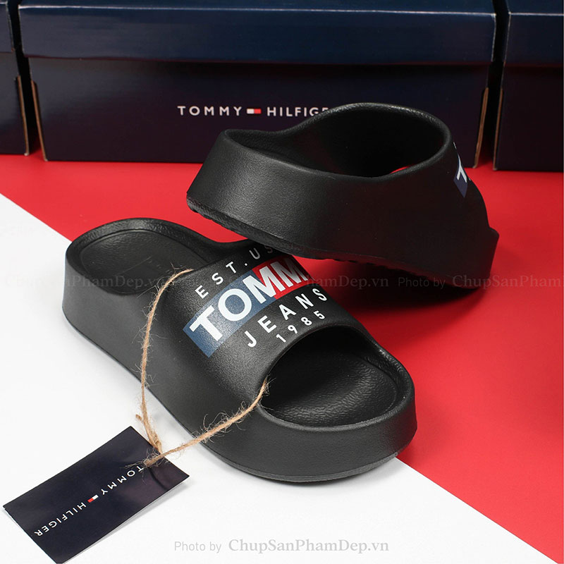 Dép Đúc Tommy 5 Cm Jeans Cao Cấp