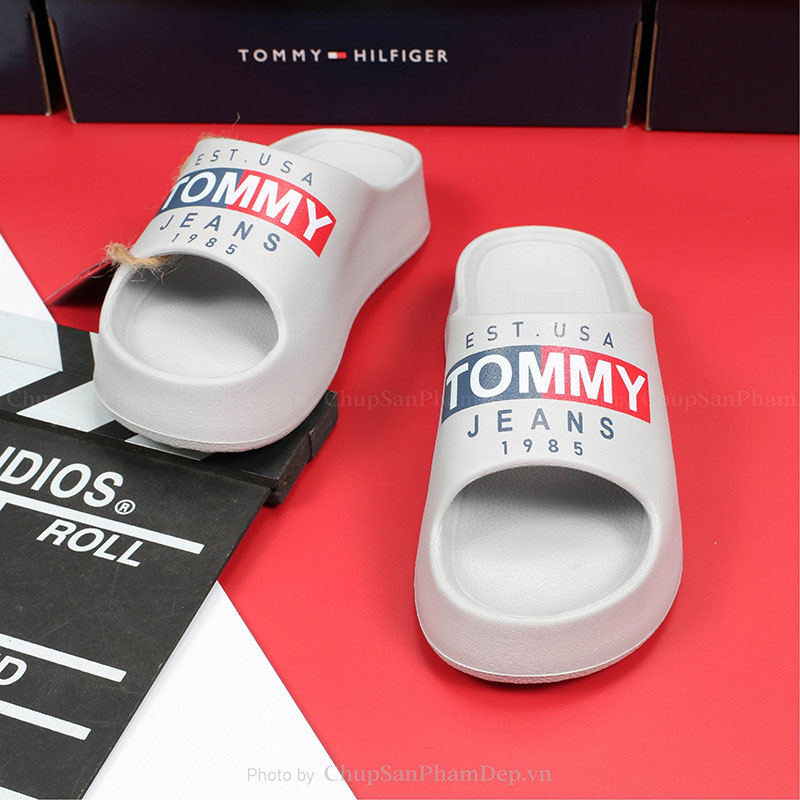 Dép Đúc Tommy 5 Cm Jeans Cao Cấp