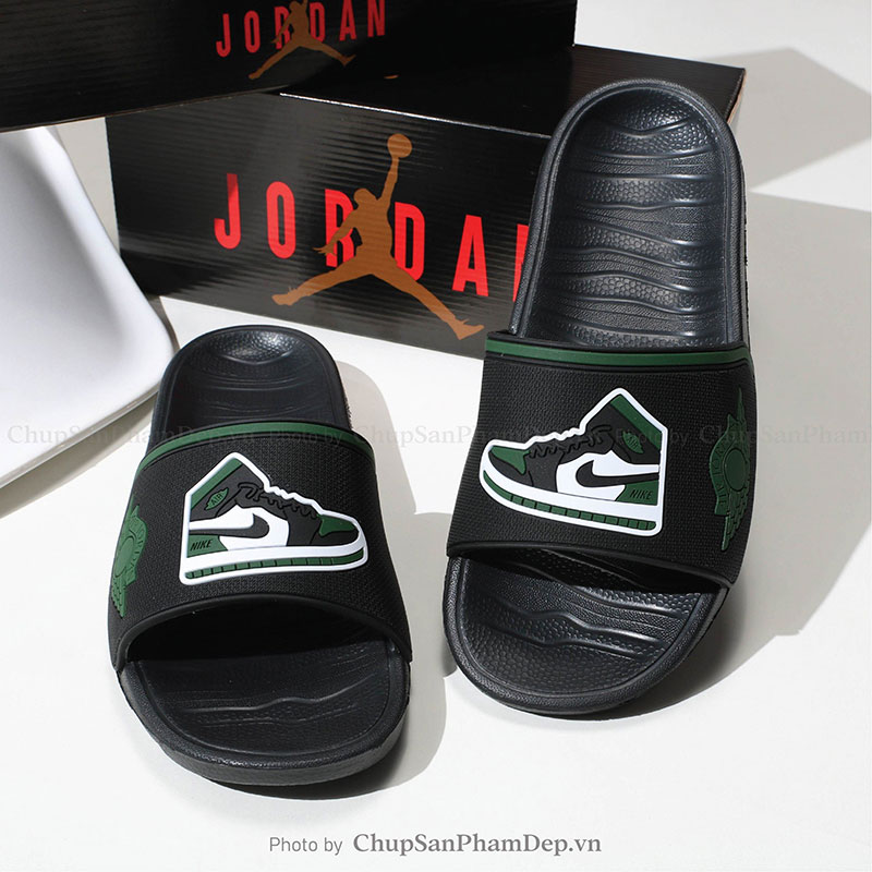 Dép Jordan Logo Giày Thể Thao Siêu Hot