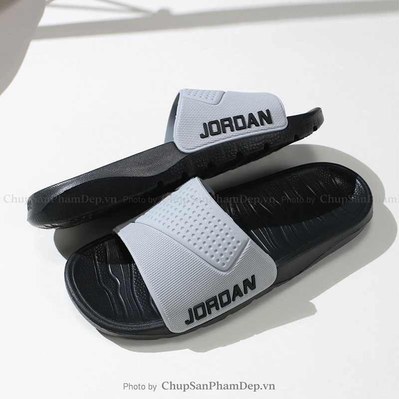 Dép Jordan PVC Basic Logo Màu Cao Cấp