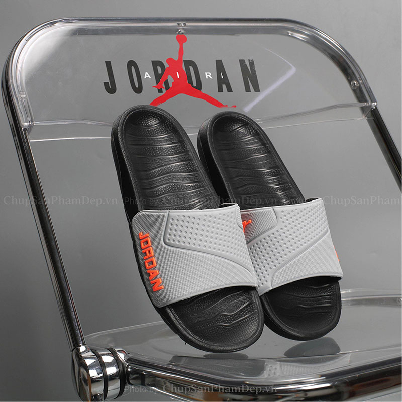 Dép Jordan PVC Basic Logo Màu Cao Cấp