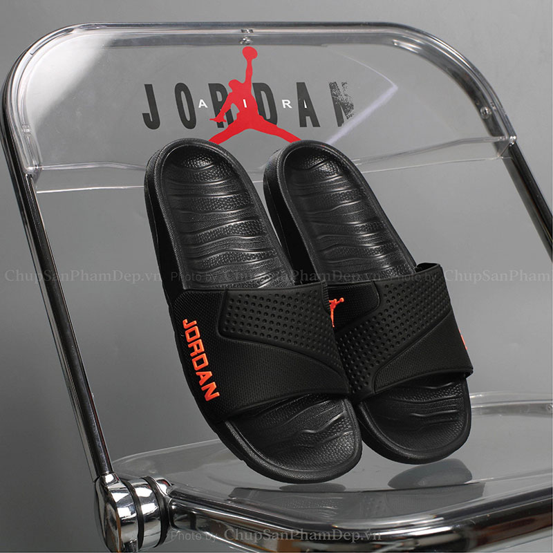 Dép Jordan PVC Basic Logo Màu Cao Cấp