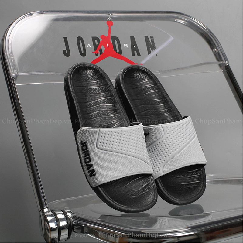 Dép Jordan PVC Basic Logo Màu Cao Cấp