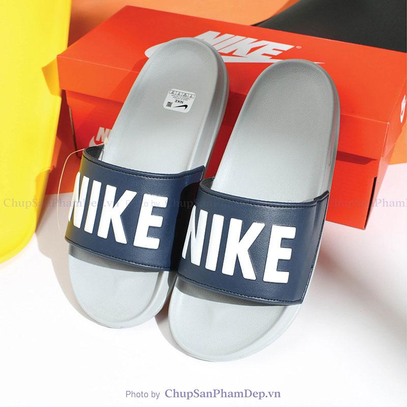 Dép Logo Nike Chữ Màu Hot Trend