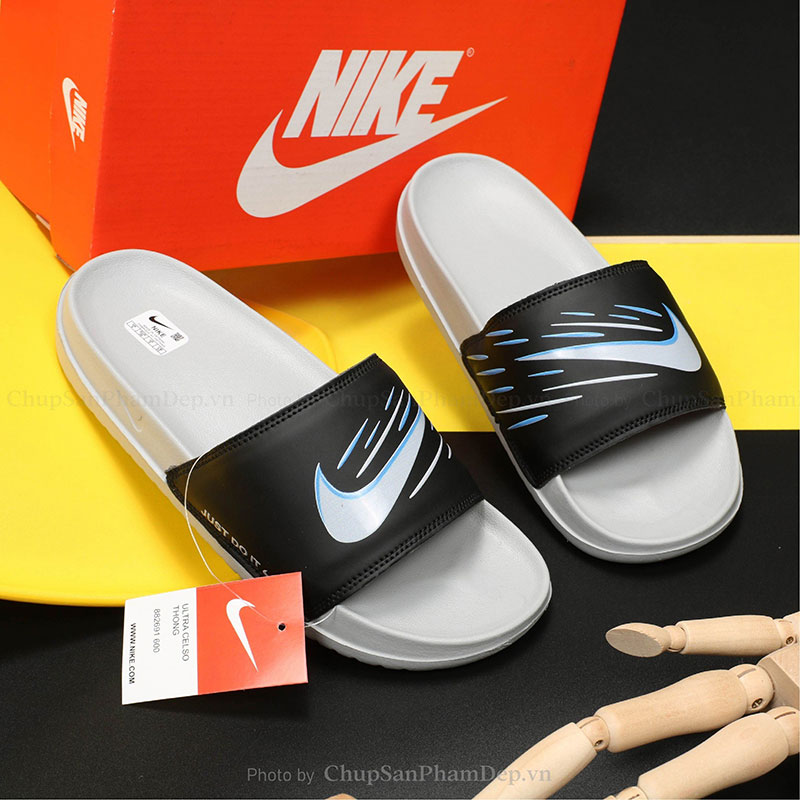 Dép Nike Logo Màu New Siêu Hot