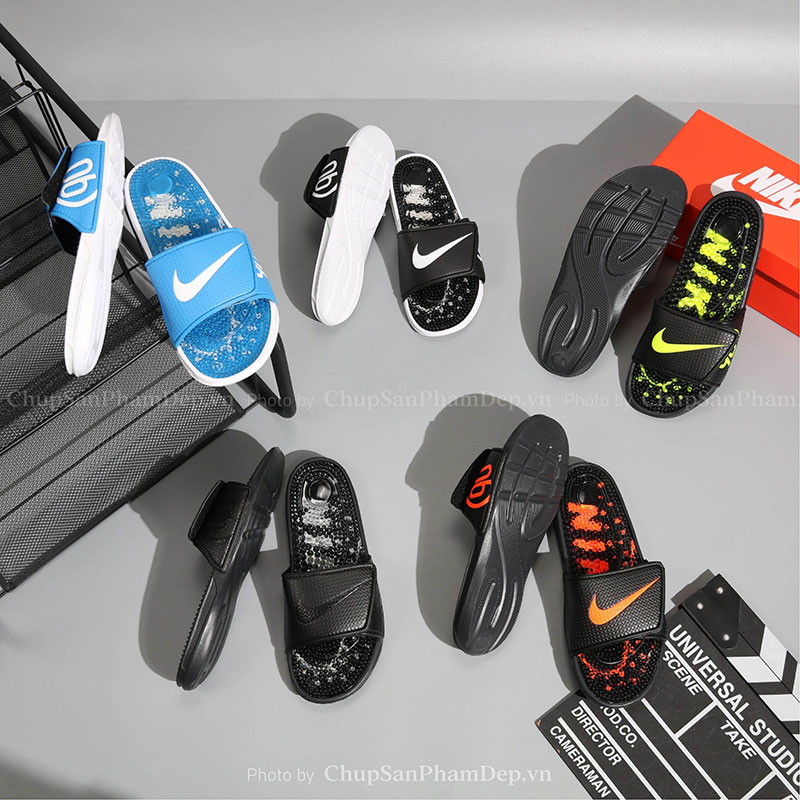 Dép Nike Massage Logo Màu Thể Thao