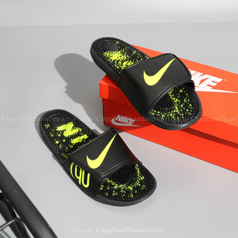 Dép Nike Massage Logo Màu Thể Thao