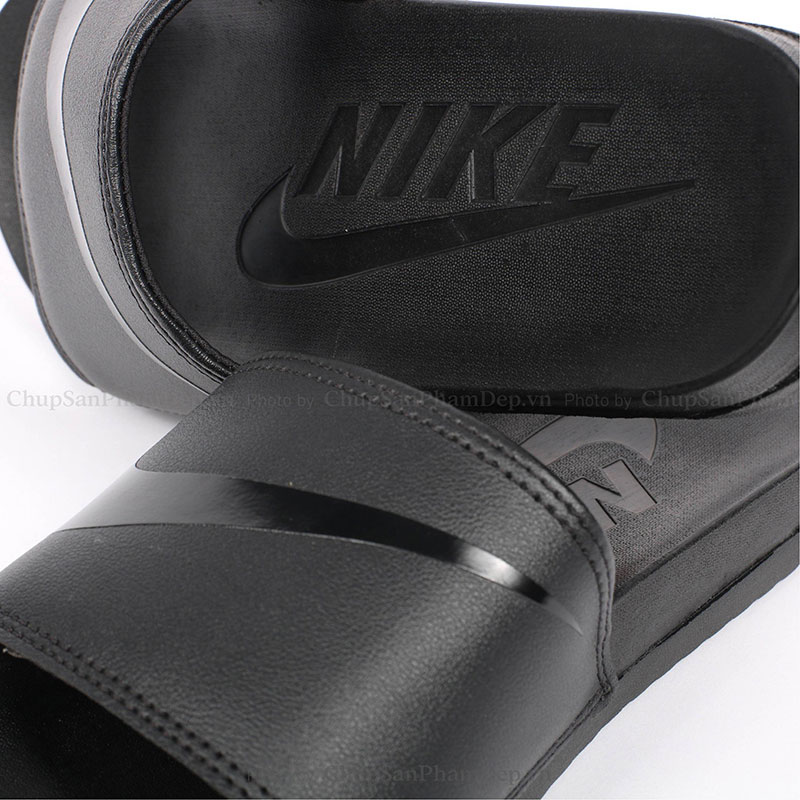 Dép Nike Plus Ký Hiệu Đen Năng Động