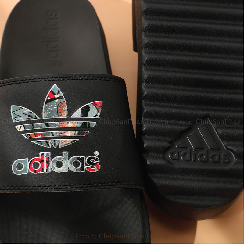 Dép Plus Platform Logo Họa Tiết Adidas Hot