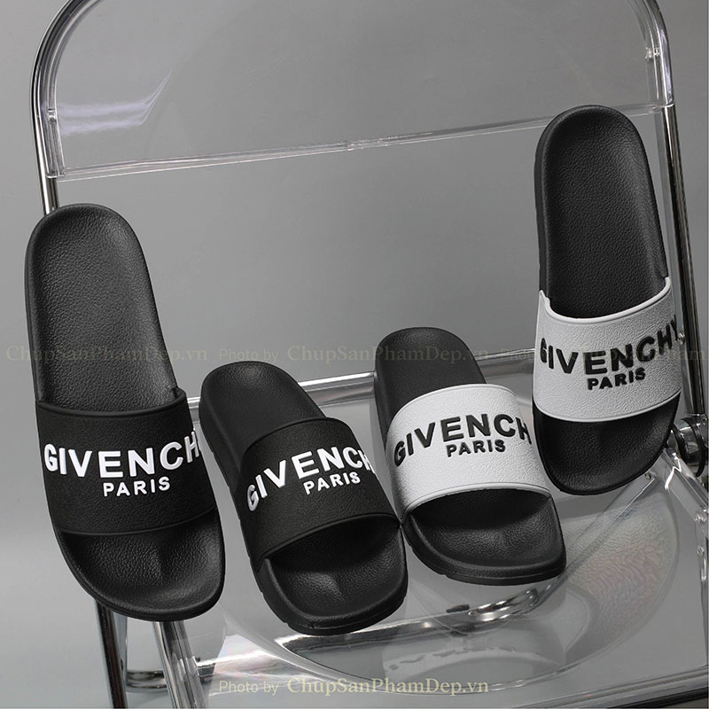 Dép Quai Ngang Givenchy Đế Đen Cao Cấp Loại 1