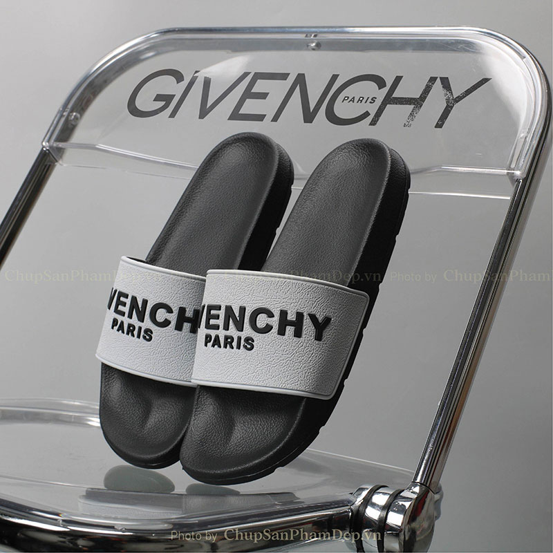 Dép Quai Ngang Givenchy Đế Đen Cao Cấp Loại 1