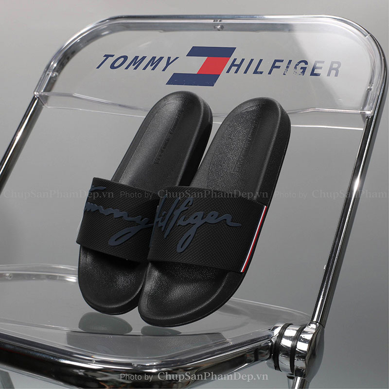 Dép Quai Ngang Tommy Hilfiger Chữ Ký To Hot Trend