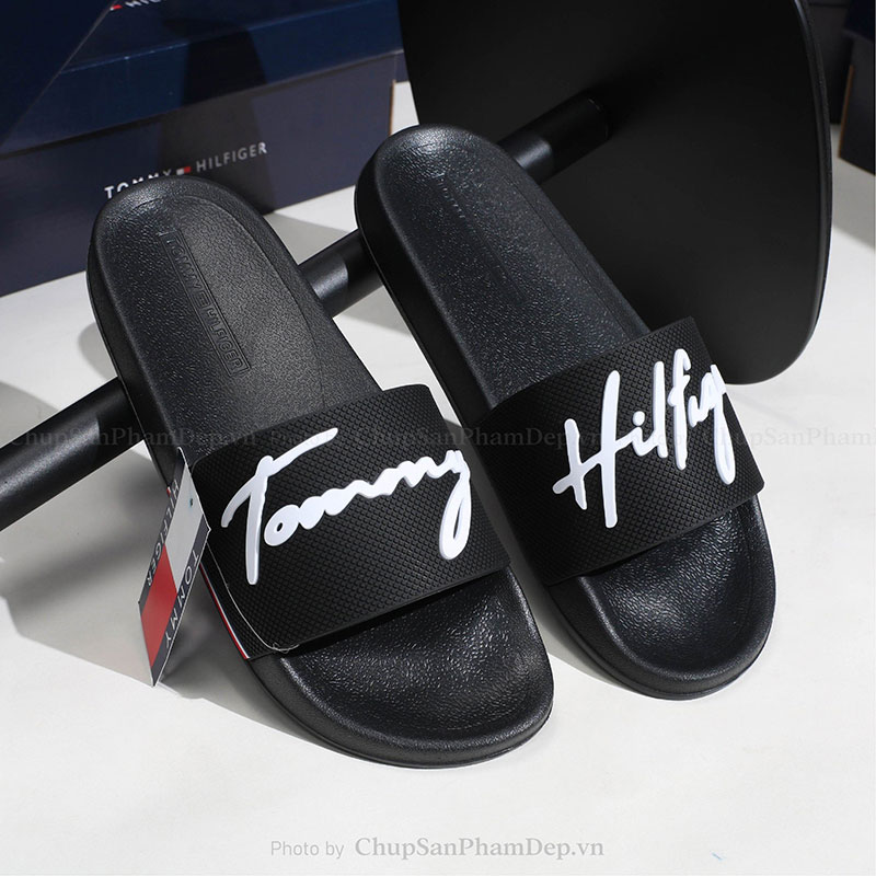 Dép Quai Ngang Tommy Hilfiger Chữ Ký To Hot Trend