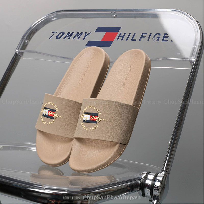 Dép Quai Ngang Tommy Hilfiger Logo Trơn Siêu Hot