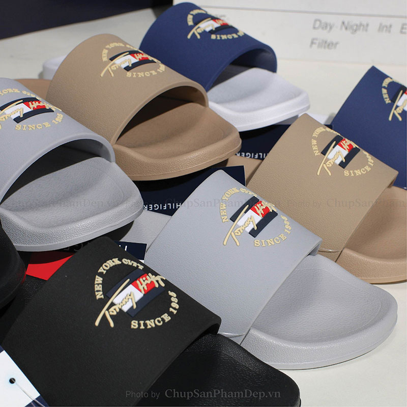 Dép Quai Ngang Tommy Hilfiger Logo Trơn Siêu Hot