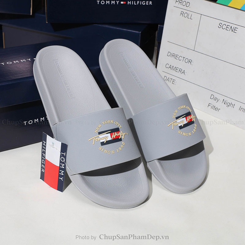 Dép Quai Ngang Tommy Hilfiger Logo Trơn Siêu Hot