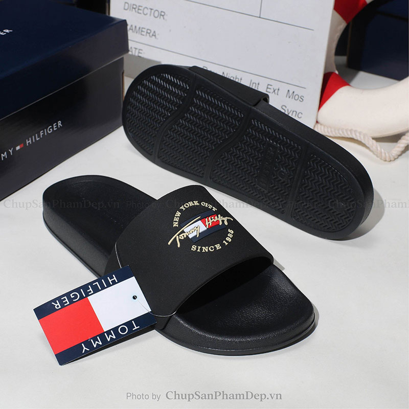 Dép Quai Ngang Tommy Hilfiger Logo Trơn Siêu Hot