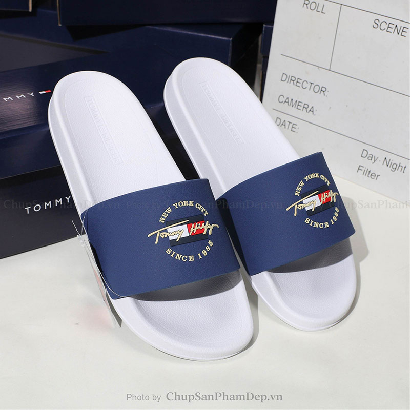 Dép Quai Ngang Tommy Hilfiger Logo Trơn Siêu Hot