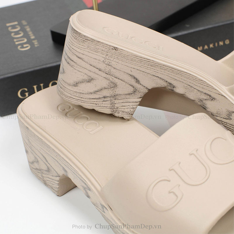 Đúc 6P Gucci Đế Vân Gỗ Sang Trọng Cao Cấp