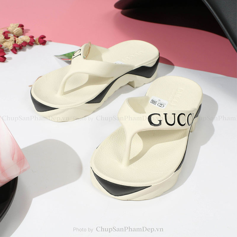 Kẹp Đúc Gucci Phối Viền Màu Sắc Sang Trọng