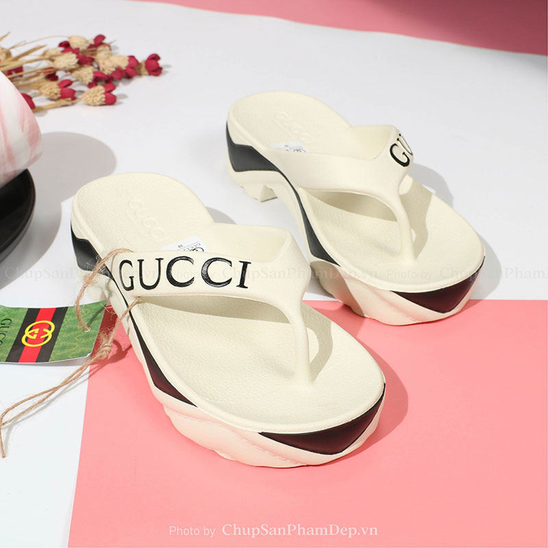 Kẹp Đúc Gucci Phối Viền Màu Sắc Sang Trọng