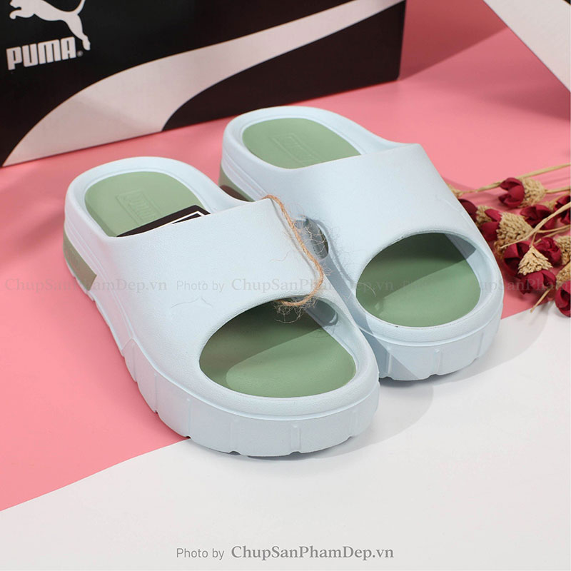 Dép Puma 5P Đế Màu Cao Cấp