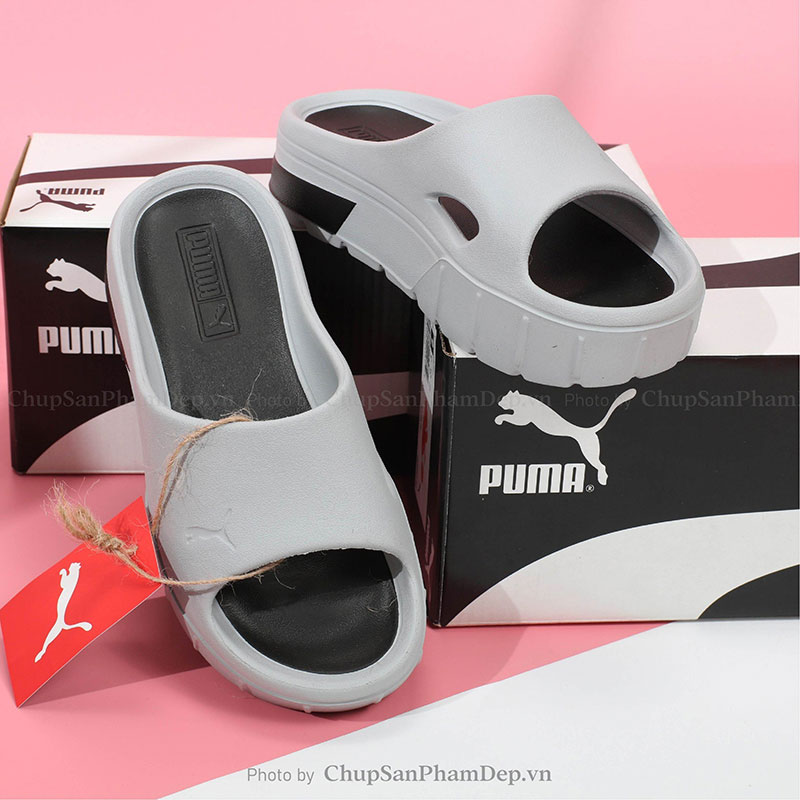 Dép Puma 5P Đế Màu Cao Cấp