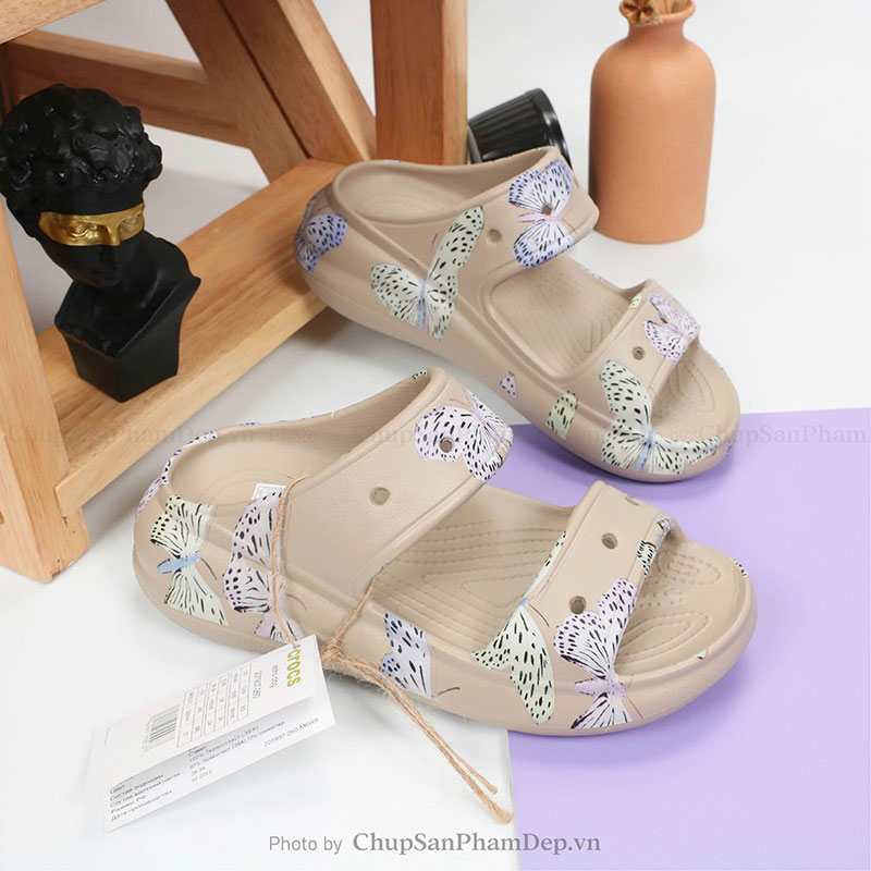 Đúc Crocs 3D 2 Quai Cao Cấp