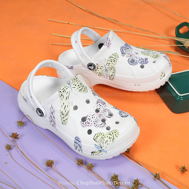 Sục Crocs Bella Butterfly Trẻ Trung