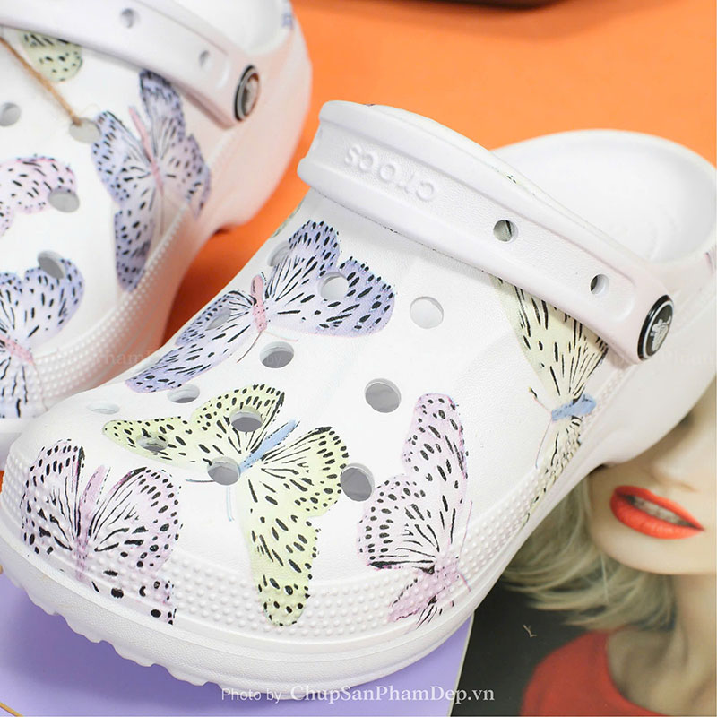 Sục Crocs Bella Butterfly Trẻ Trung