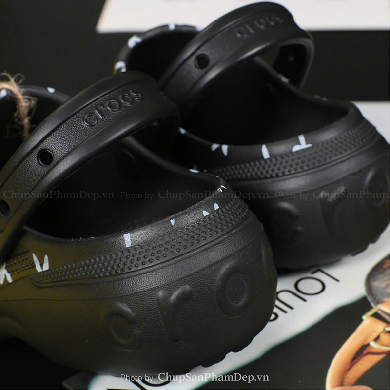 Sục Crocs Bella Thiết Kế 3D Phong Cách Hiện Đại