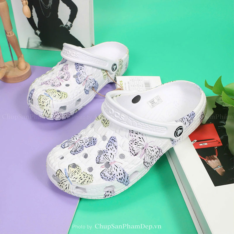 Sục Crocs Butterly 3D Hot Trend