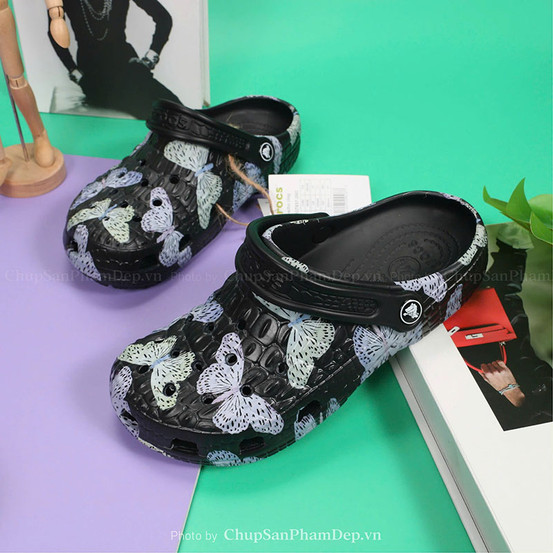 Sục Crocs Butterly 3D Hot Trend