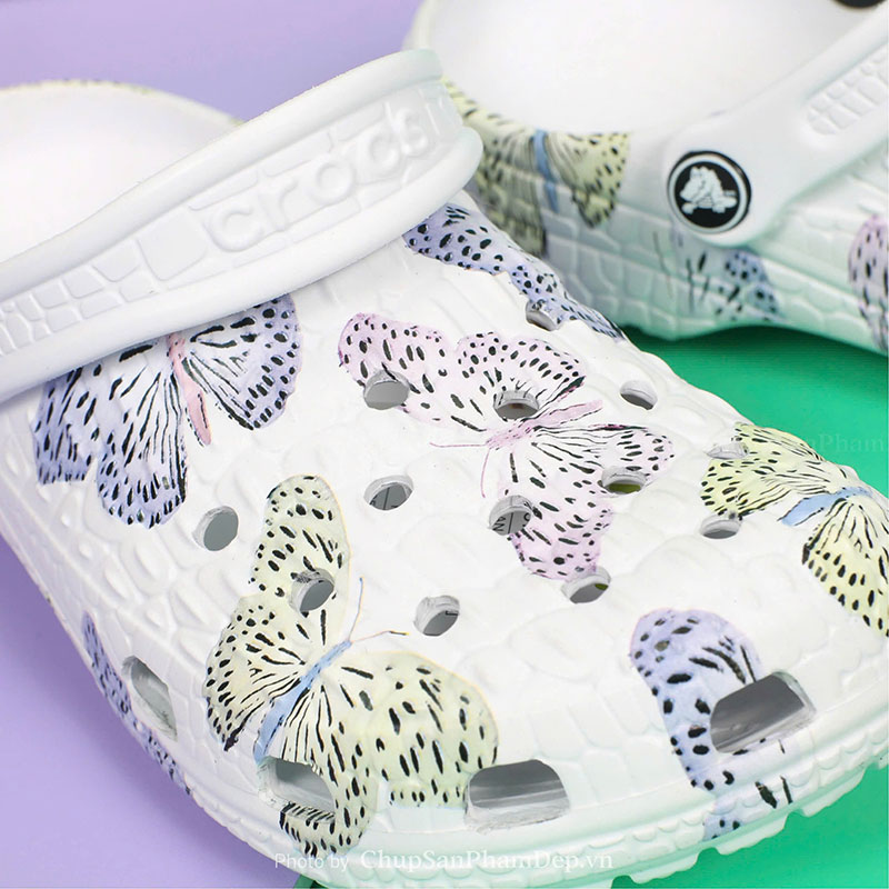 Sục Crocs Butterly 3D Hot Trend