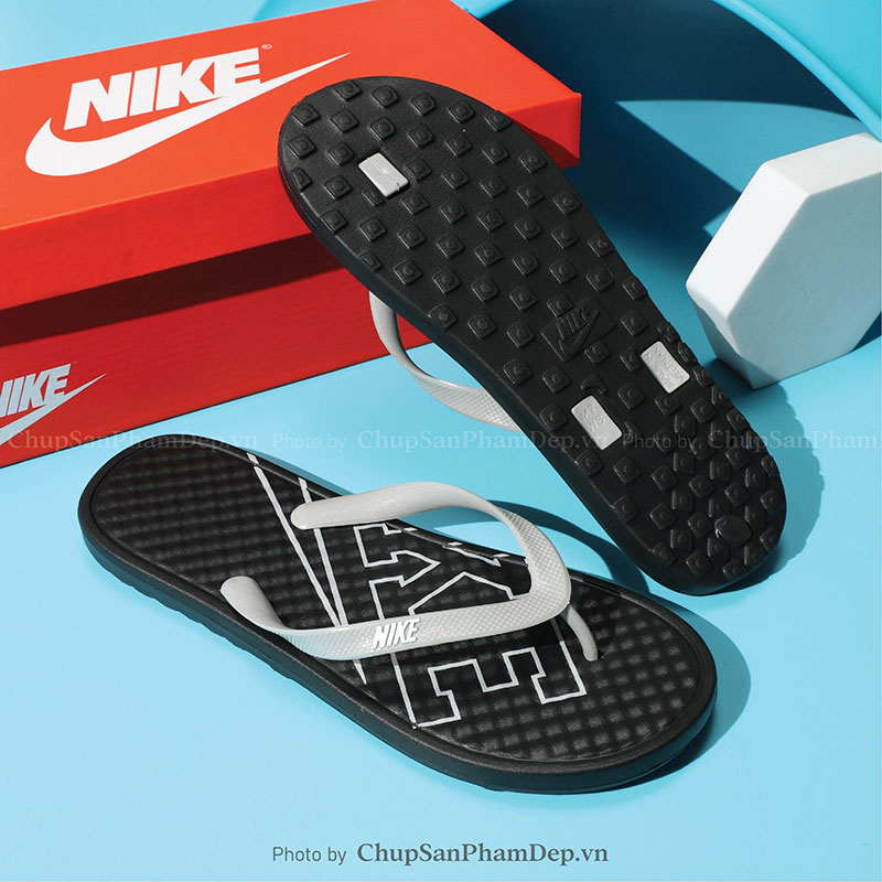 Dép Kẹp Nike Đế Chữ Màu Chống Trơn Siêu Hot