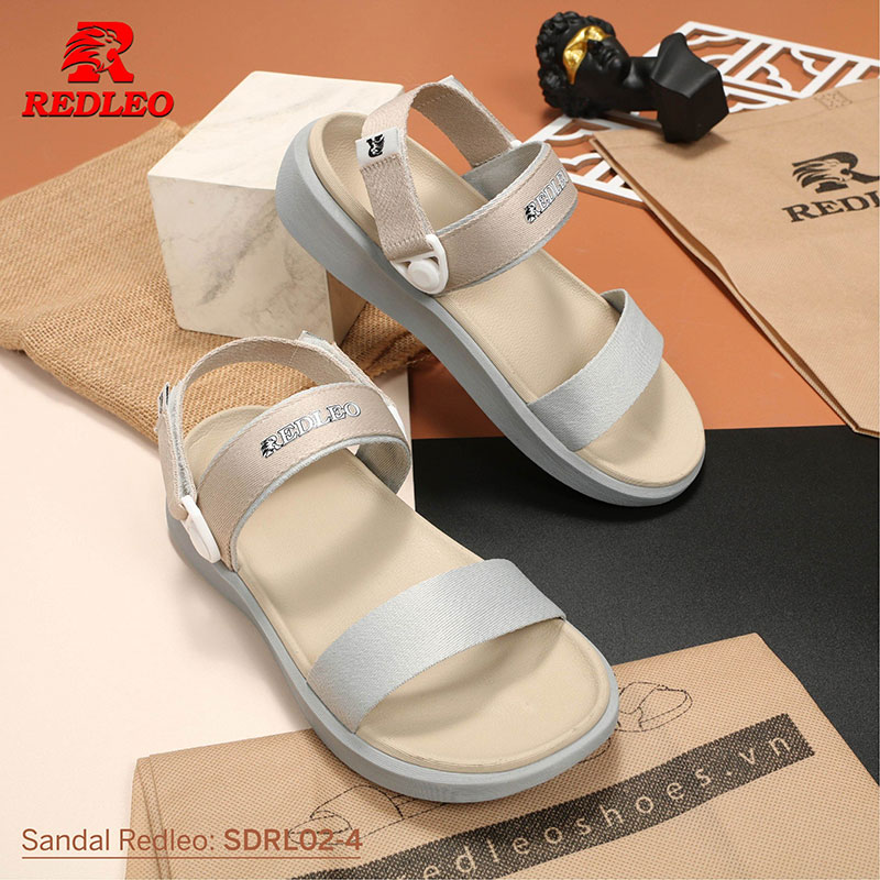 Giày Sandal 2 Quai Màu Redleo Năng Động