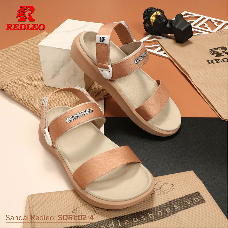 Giày Sandal 2 Quai Màu Redleo Năng Động