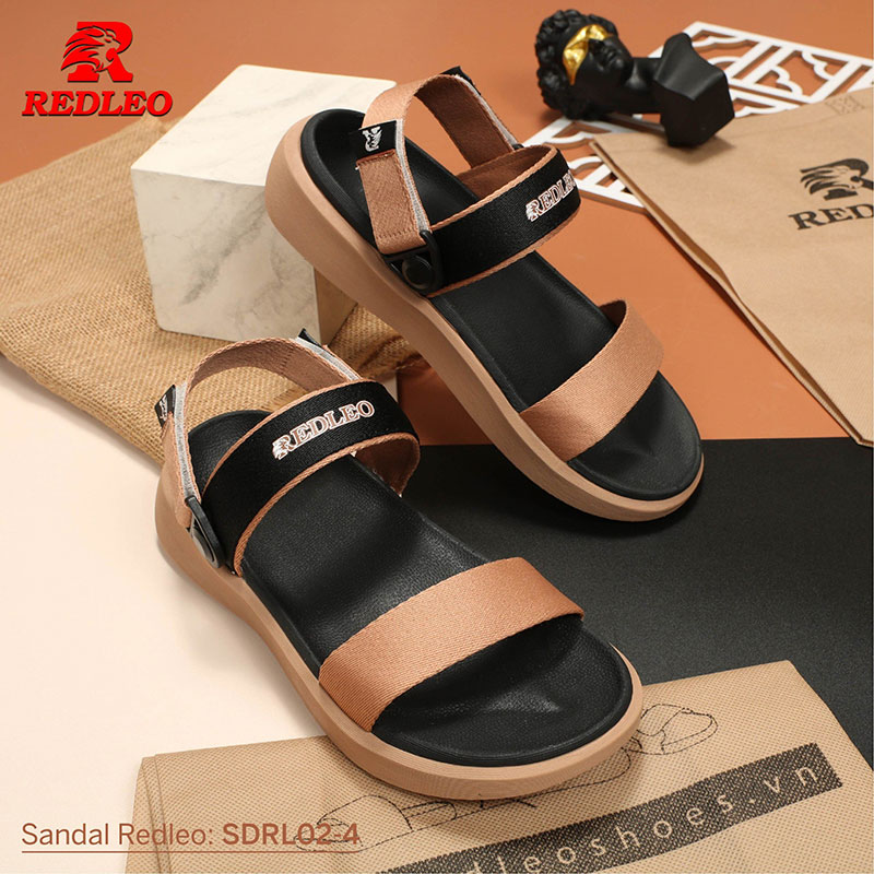 Giày Sandal 2 Quai Màu Redleo Năng Động